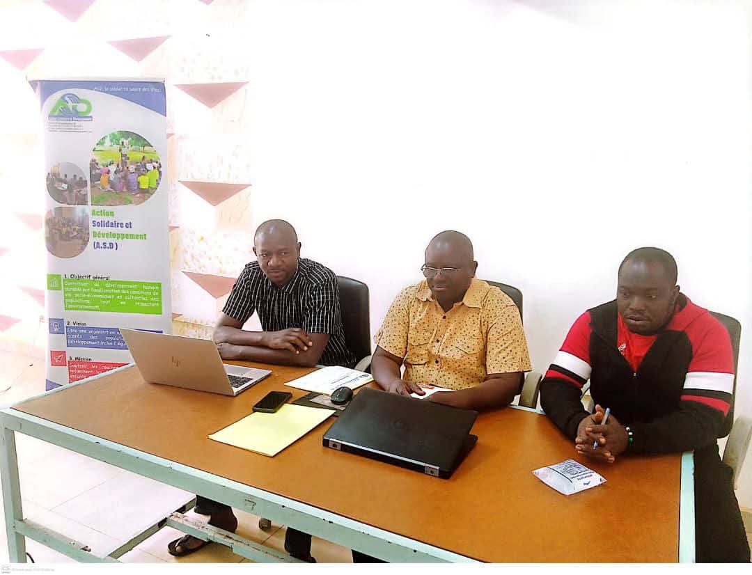 Rencontre de bilan semestriel du PCE-LON à Tenkodogo